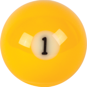 RBPM_01 Aramith Premium Replacement Ball – #1 | Golden Break Billiards